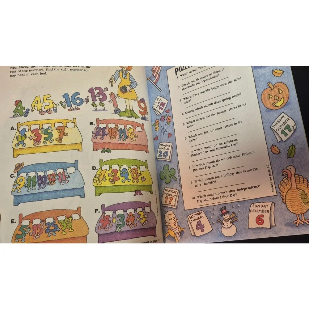 Lot of 3 Highlights Puzzlemania Activity Books Hidden Pictures Mazes Vintage